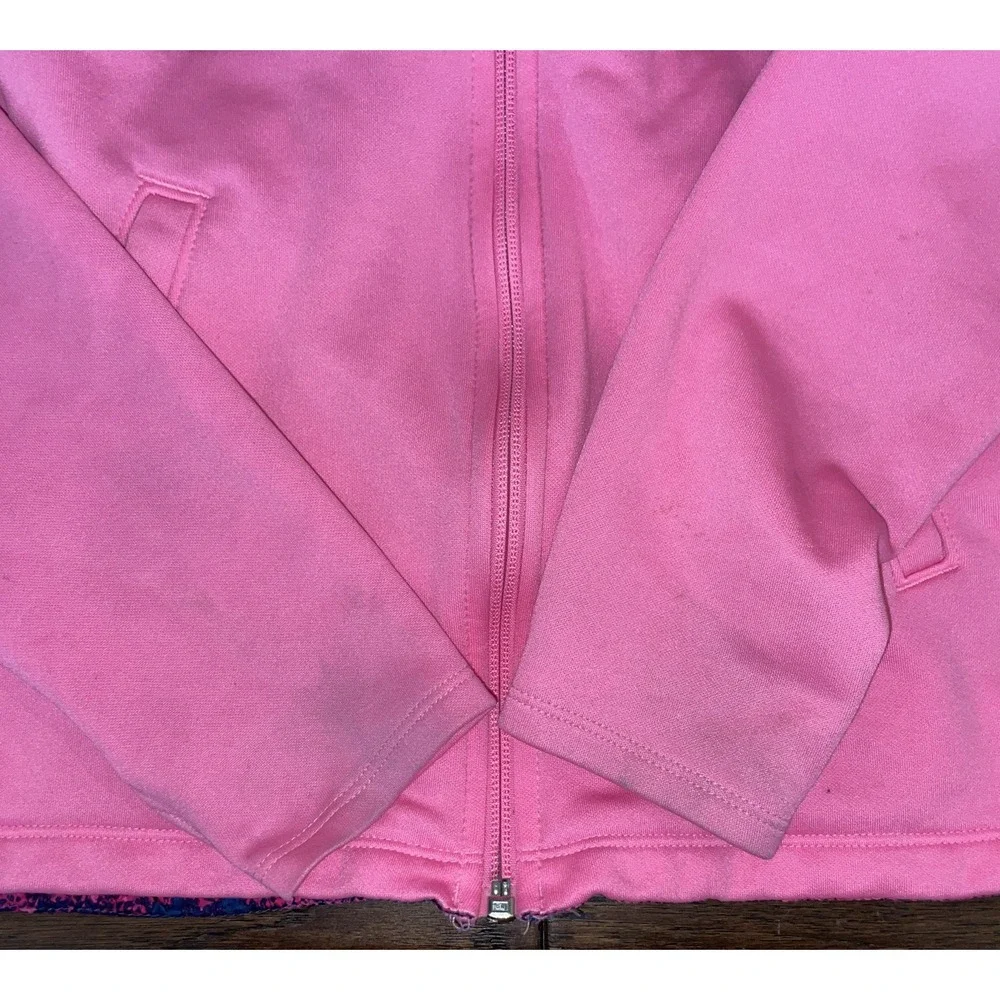 The North Face Jacket Girls Size M (10/12)‎ Pink Zip Hood